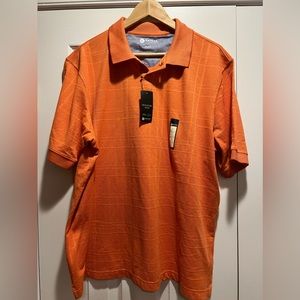 Haggar Signature Polo Short Sleeve Shirt NWT